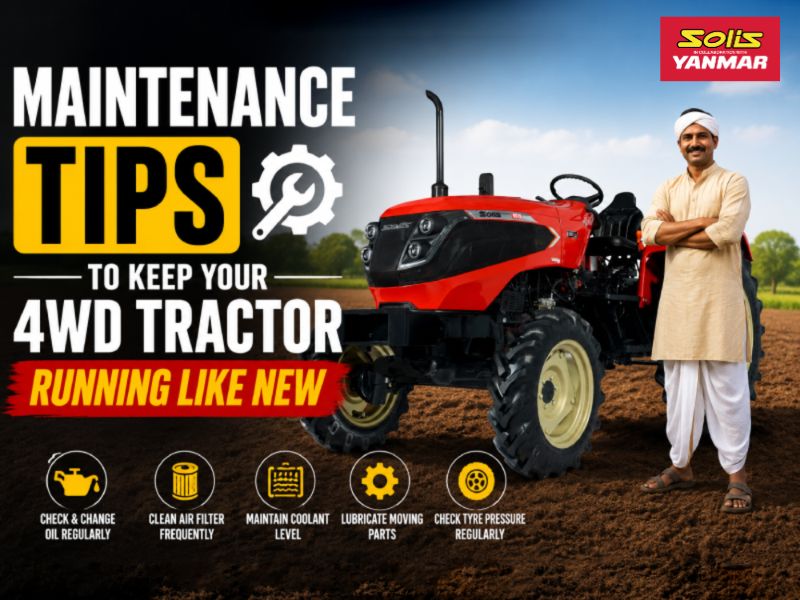 Maintenance Tips to Keep Your 4WD Tractor Running Like New