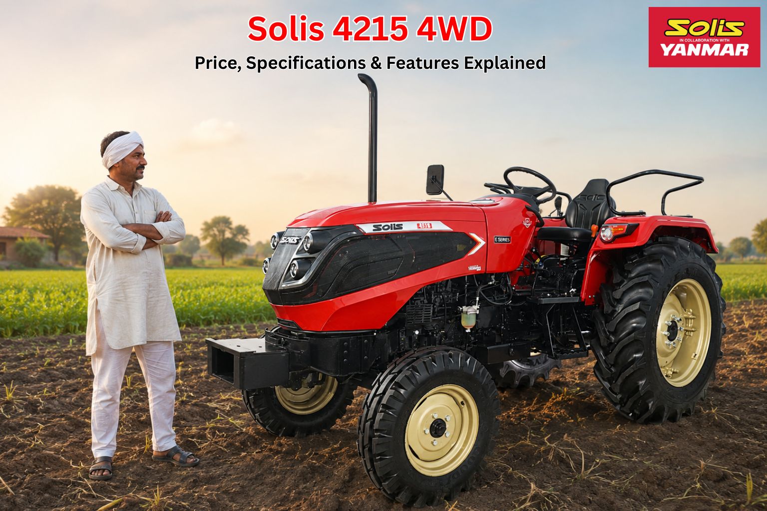 Solis 4215 4WD: Price, Specifications & Features Explained