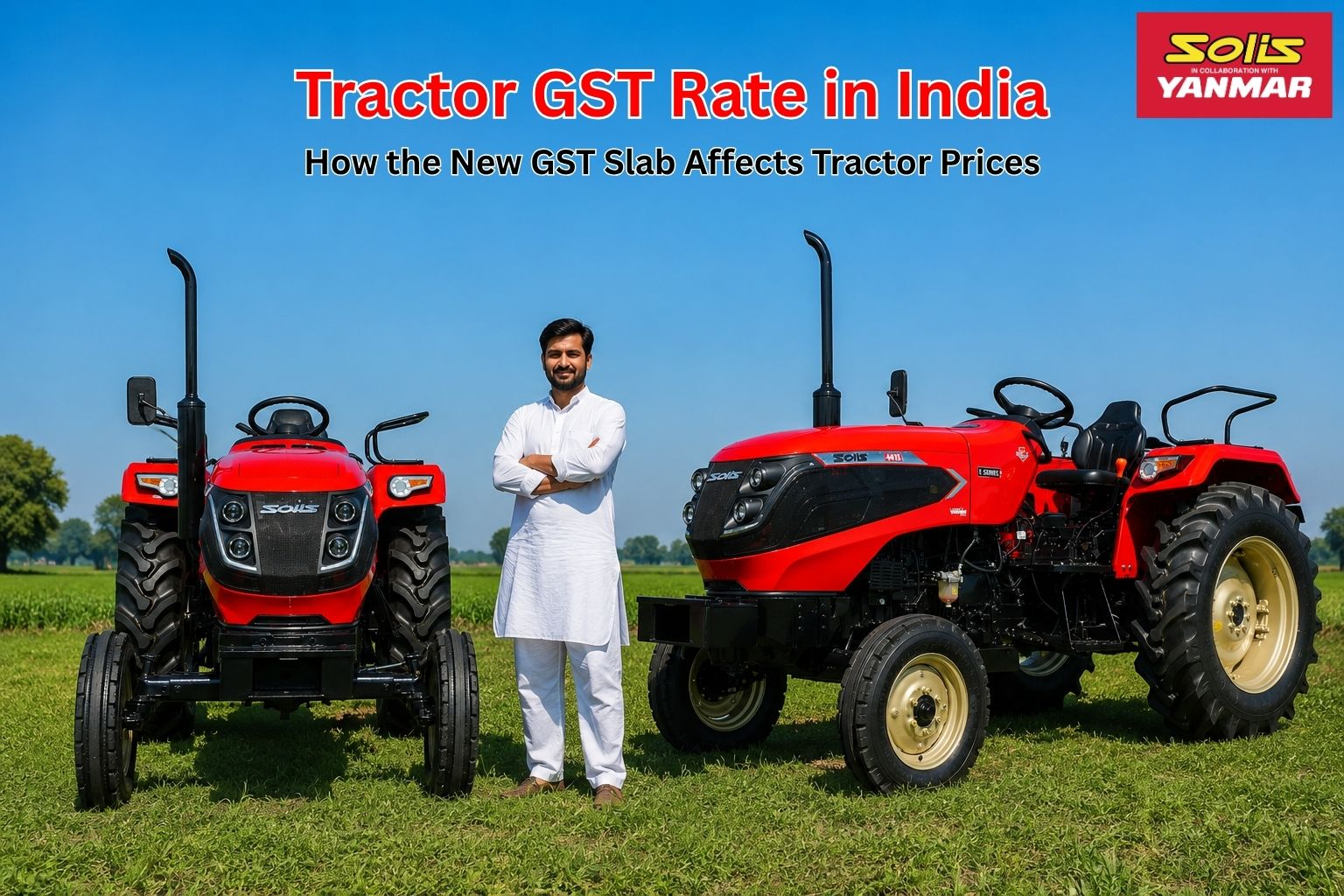 Tractor GST Rate in India: How the New GST Slab Affects Tractor Prices