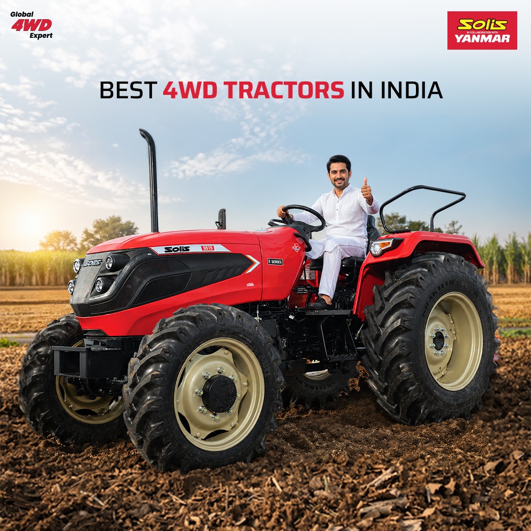 Best 4WD Tractors in India for Maximum Farming Power & Productivity